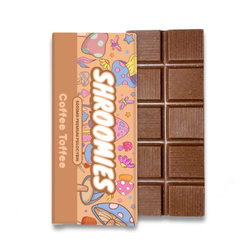 COFFEE TOFFEE CHOCOLATE BAR – 5000MG - Image 4