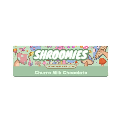 CHURRO MILK CHOCOLATE BAR – 3000MG - Image 4